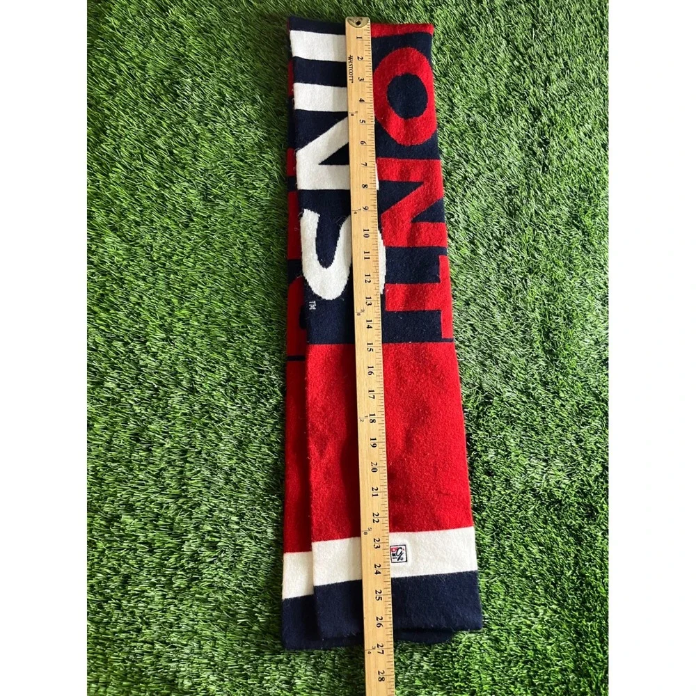 Belmont Bruins Fleece Scarf Mens One Size Red Blue NCAA Basketball The Game